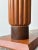 Wood Vintage Constructivist Fluted Wood Lamp, Circa 1940s For Sale - Image 7 of 12
