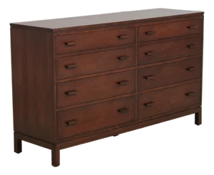 Stickley Metropolitan 8 Drawer Cherry Double Dresser
