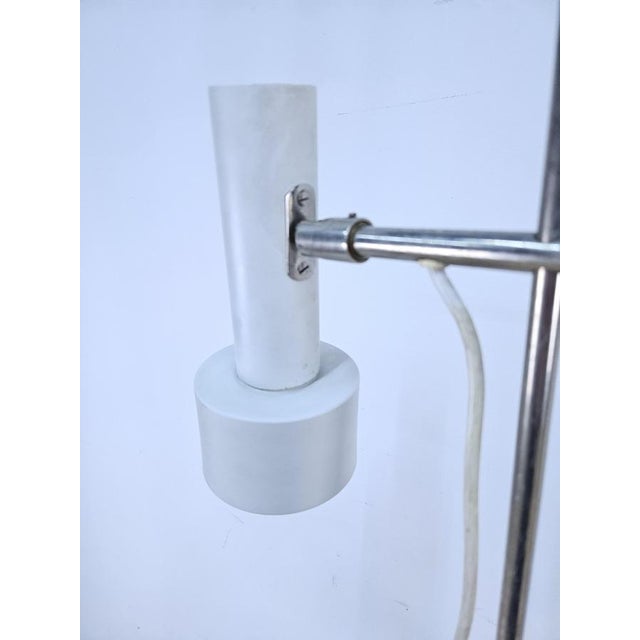 White Floor Lamp, Germany, 1960s For Sale - Image 10 of 16