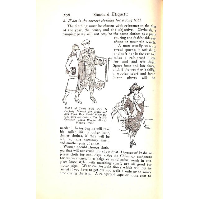 White "Standard Etiquette" 1925 Richardson, Anna Steese For Sale - Image 8 of 11