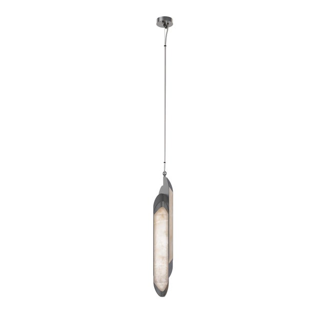 Silver Glacier I Pendant Lamp by Porus Studio For Sale - Image 8 of 14