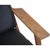 1980s GE290 Chair in Oak and Black Leather by Hans Wegner, 1980s For Sale - Image 5 of 18