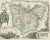 Black Map of Eure in France with Evreux, Poussin and Normandy Countryside, 19th Century For Sale - Image 8 of 10