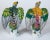 French Vintage European Porcelain Parrots - Set of 2 For Sale - Image 3 of 5