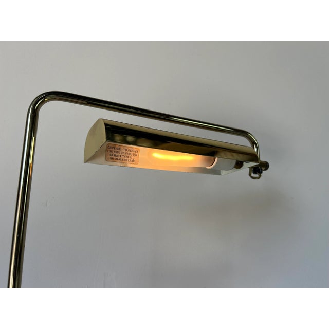 1970s Vintage Jim Bindman Brass Extendable Arm Desk Lamp/ Sold For Sale - Image 5 of 12