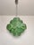 Vintage Italian Green Murano Glass Discs Chandelier, 1990s For Sale - Image 10 of 18