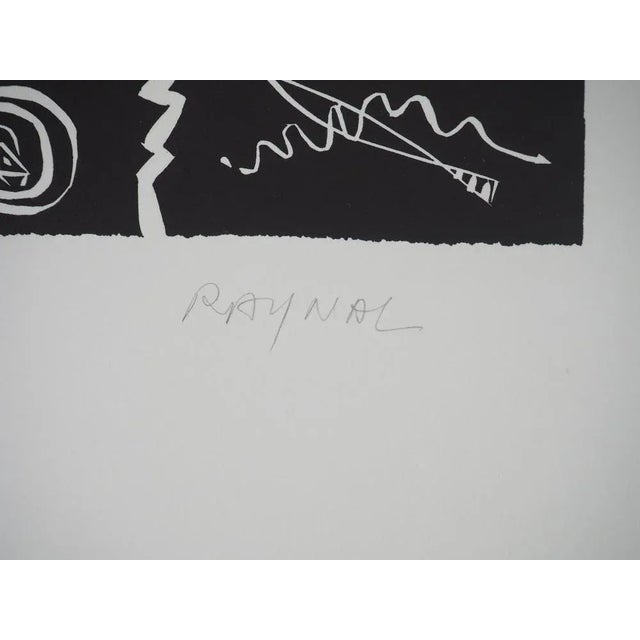 Raynal, Arrival in the City, Original Linocut For Sale - Image 4 of 6