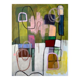 Five Studies in Balance Acrylic Painting For Sale