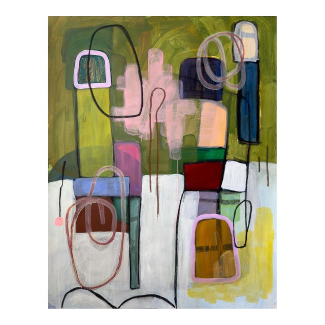 Five Studies in Balance Acrylic Painting For Sale