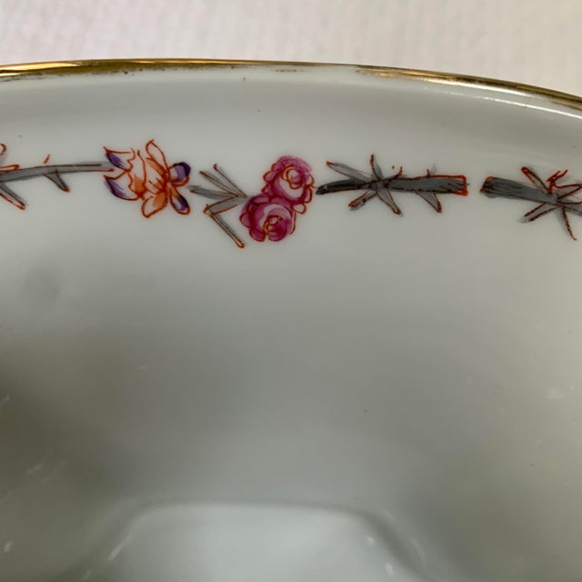 Early 20th Century Dresden Hand Painted Porcelain Jardinière With Exotic Figural Scenes For Sale - Image 17 of 18