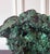 Green Natural Malachite Rock on Display Stand as a Scholar Stone For Sale - Image 8 of 14
