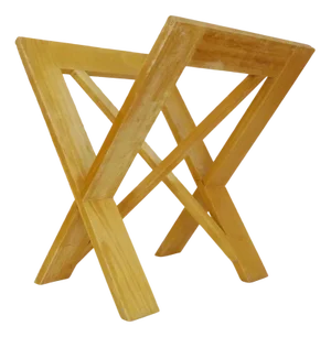 Vintage Scandinavian Magazine Rack in Wood, 1970s