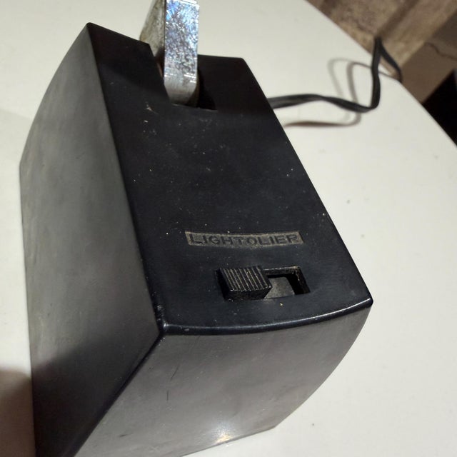 Lightolier Lightolier Lyric High-Intensity Desk Lamp Michael Lax Gerald Thurston MidCentury For Sale - Image 4 of 13