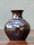 2020s Solomon Signed Brown Ceramic Vase For Sale - Image 5 of 12