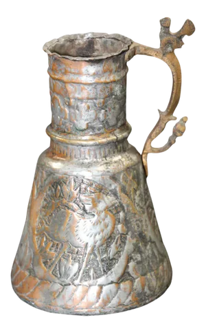 19th Century Middle Eastern Tinned Copper Pot