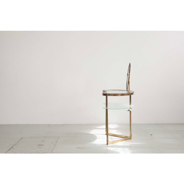 Illuminated Dressing Table, Italy, 1950s For Sale - Image 9 of 18