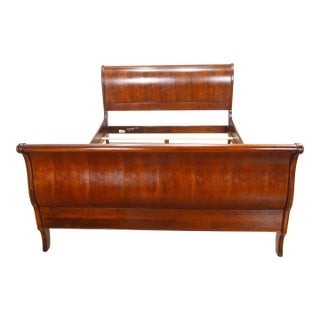 Ethan Allen Queen Sleigh Bed For Sale