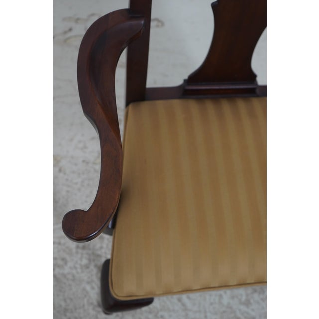 Set of 6 Statton Old Towne Cherry Dining Chairs For Sale In Philadelphia - Image 6 of 18