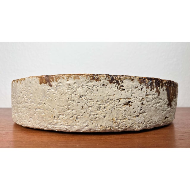 Large Danish Studio Pottery Bowl by Clara Helmich, 1986 For Sale - Image 15 of 18