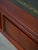 English Leather Top Yew Wood Writing Desk For Sale - Image 13 of 17