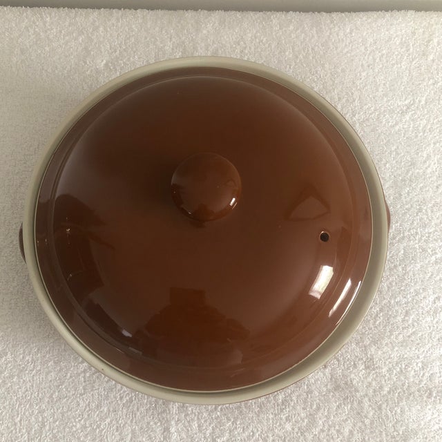 Mid 20th Century Hall Dutch Oven Casserole Dish With Lid 77 Chairish