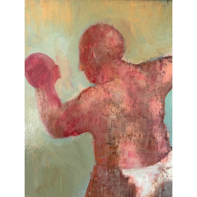 Greg Decker “Boxer, a Greg Decker Painting For Sale - Image 4 of 9