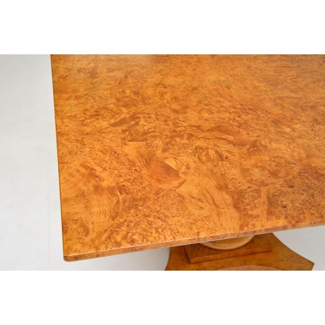 Mid 19th Century Antique Swedish Biedermeier Coffee Table, 1840s For Sale - Image 5 of 10