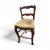 Mid 20th Century Pair English Country Rush-Seat Chairs — Hand-Woven Seats For Sale - Image 5 of 9
