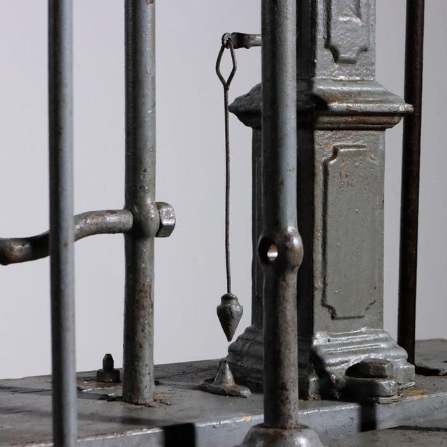 20th Century Iron & Wooden Scale For Sale - Image 6 of 12