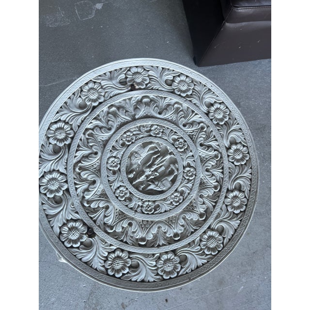 1970s 1970s Elephant Side Table Gamble-Stole and Hollywood Regency Style For Sale - Image 5 of 7