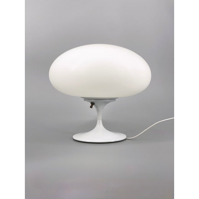 Mushroom Glass Table Lamp by Bill Curry for Laurel Lamp Co., 1960s For Sale - Image 6 of 18
