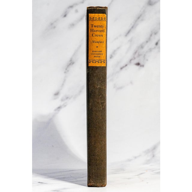 Rare Twenty Harvard Crews George Mumford Antique Book Harvard University Rowing Crew Team Sports History For Sale - Image 11 of 15