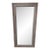 Rustic Wooden Floor Mirror For Sale
