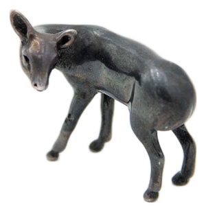 Miniature Deer in Nickel Silver