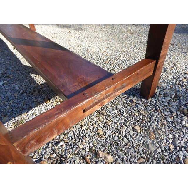 Early Walnut / Primitive Style / Dining / Farm Table. For Sale In Nashville - Image 6 of 9