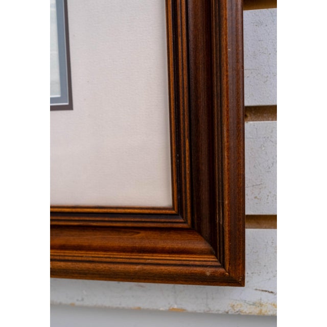 1970s Crab Boat Seagulls Watercolor Painting Signed James Drake Iams For Sale - Image 5 of 9