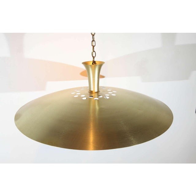 Mid-Century Aluminum Fixture in the Style of Lightolier For Sale In Los Angeles - Image 6 of 8