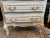 Wood Vintage Country French Occasional Painted Cabinet Nightstand - Mid 20th C For Sale - Image 7 of 9
