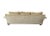 Contemporary Late 20th Century Tan Velvet Sofa For Sale - Image 3 of 6