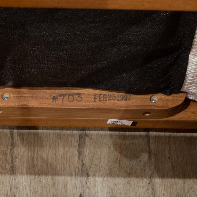 Pair Stickley Model 376 Mission Armchairs For Sale - Image 14 of 15