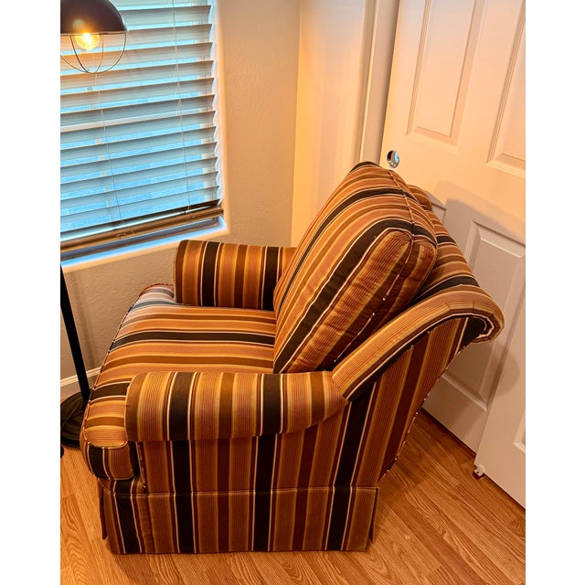 Mid-Century Modern 1990s Henredon Armchair For Sale - Image 3 of 6