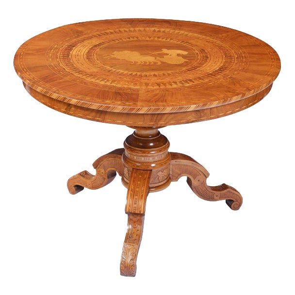 Parlor Table, Lombardy, 1760 For Sale