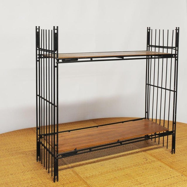 Mid-Century Modern Spanish Three-Part Modular Multi Strux Shelf, 1960s For Sale - Image 5 of 13