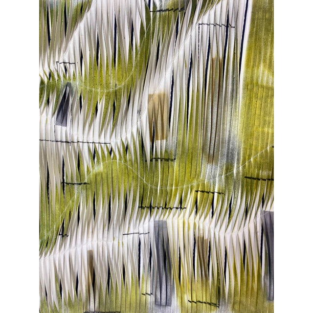 Kijek, Ophelia, 2023, Textile & Paint Artwork For Sale - Image 13 of 14