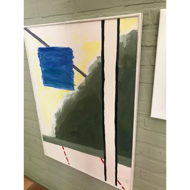 Roger Raveel, Facets of the New Vision, 1998, Oil on Panel For Sale - Image 3 of 7