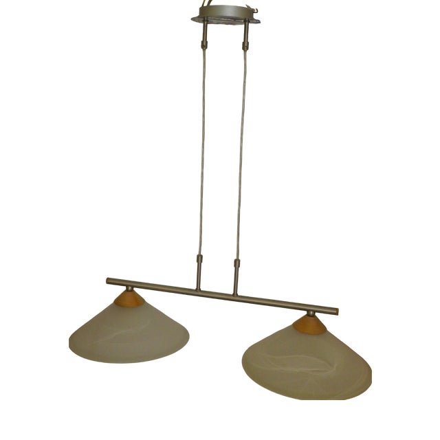 Pendant Light from Fischer Leuchten, 1970s For Sale