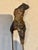 Bronze Mid- Century Modern Bronze Abstract Figurative Female Sculpture (14.75” High) For Sale - Image 8 of 11