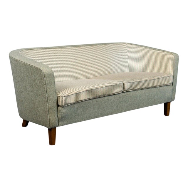 Vintage 20th Century Beech Sofa For Sale