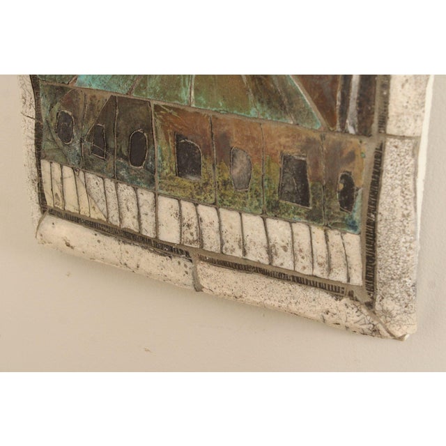 Emily Paulmier Studio Ceramic Wall Sculpture For Sale - Image 11 of 12