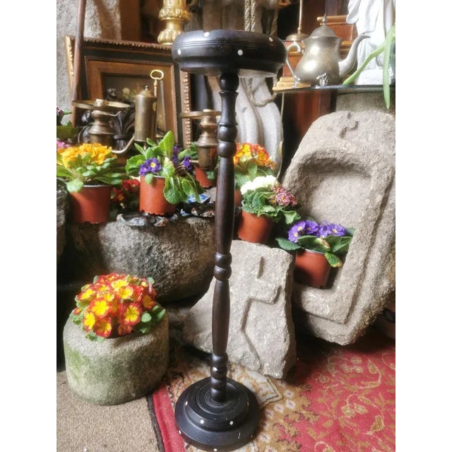 Vintage Ashtray in Exotic Wood, 1940s For Sale - Image 3 of 12